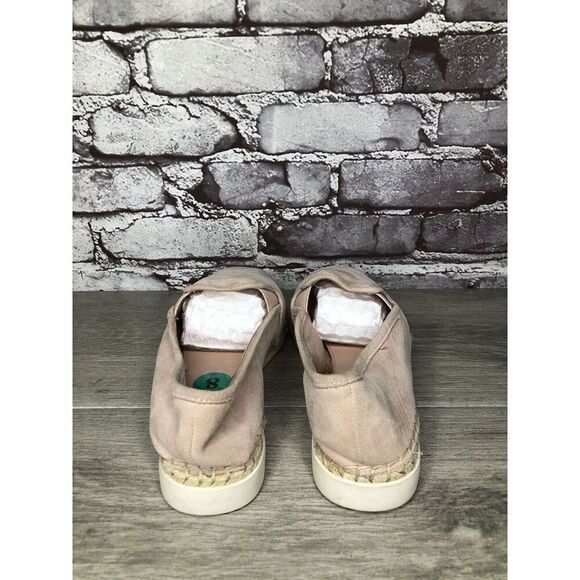 VINCE CAMUTO Tambie Blush Pink Suede Leather Espadrille Loafers Women 8M US/38.5 - Picture 3 of 16